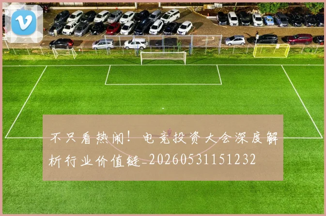 不只看热闹！电竞投资大会深度解析行业价值链_20260531151232